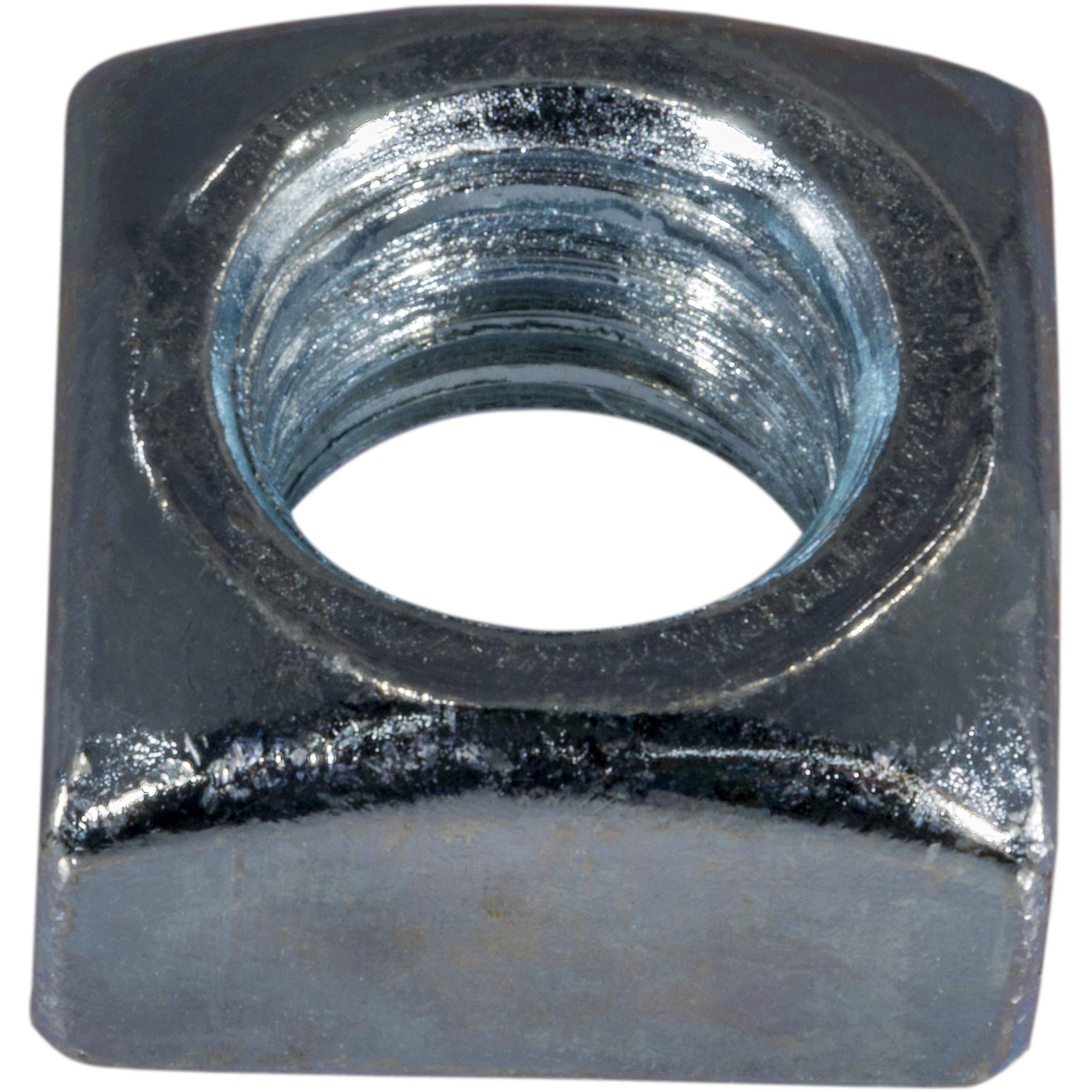 6 PCS Coarse Square Nuts 5/8-11 Zinc Plated Industrial Fastener Hardware Part