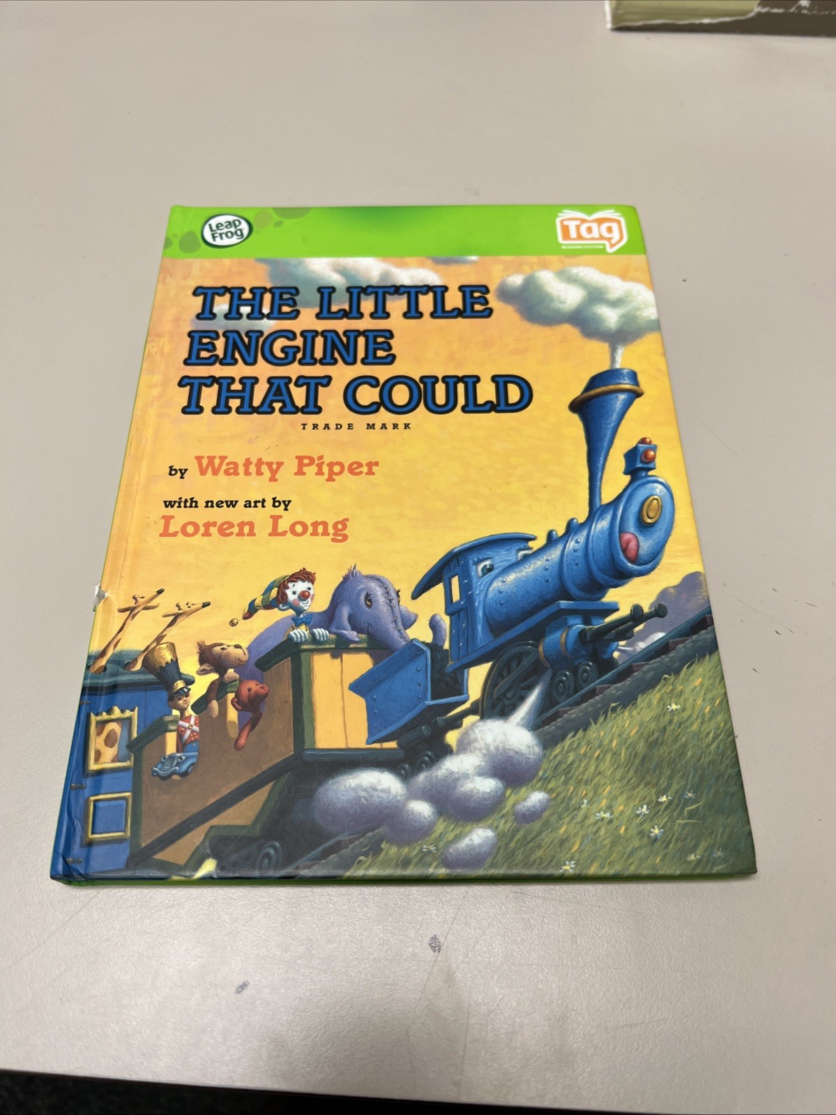 LeapFrog Tag Pen Only  book — THE LITTLE ENGINE THAT COULD