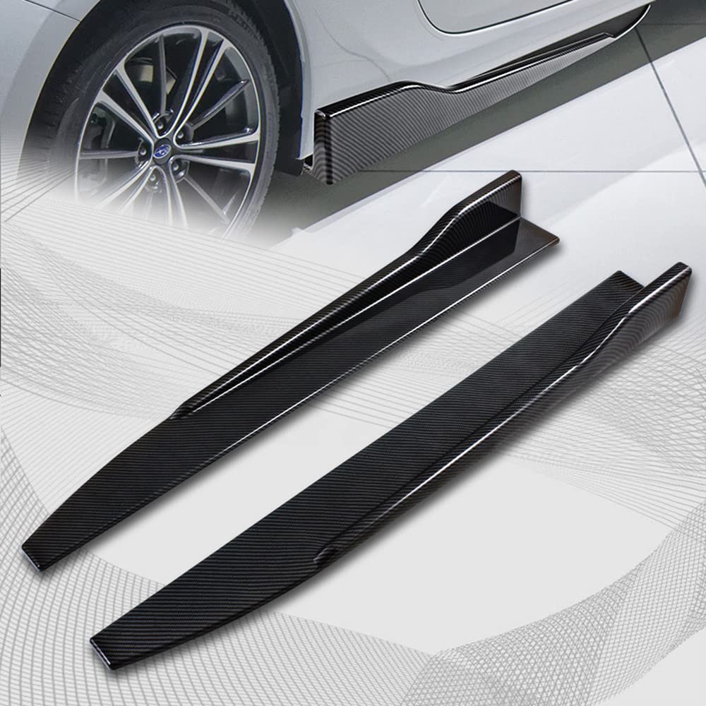 5PCS Front Bumper Lip Skirt Diffuser for Audi A3 S3 S Line 2017 2020 Carbon