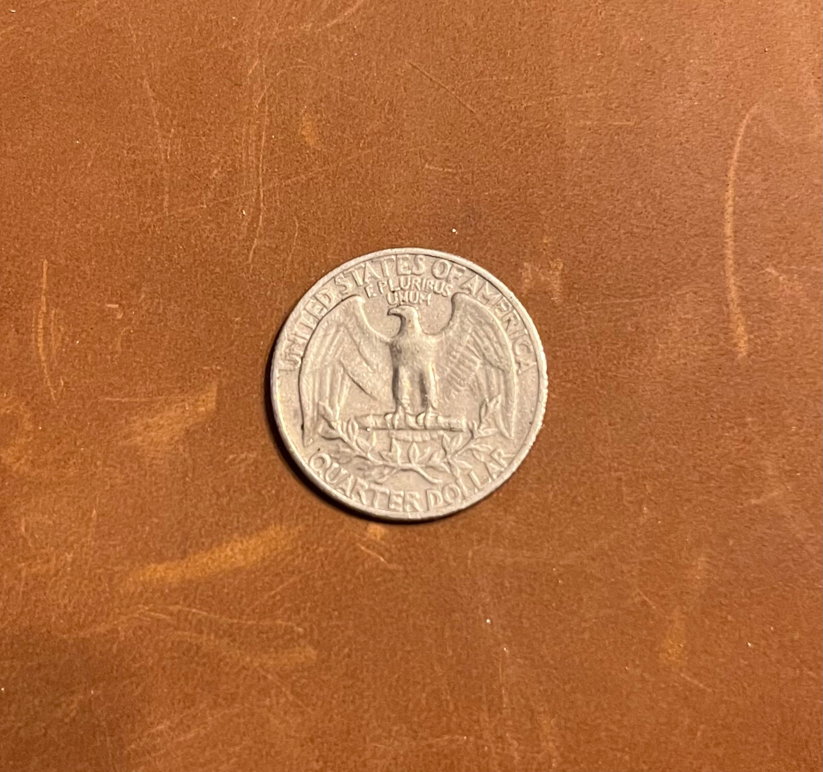 1967 US Quarter NO MINT MARK