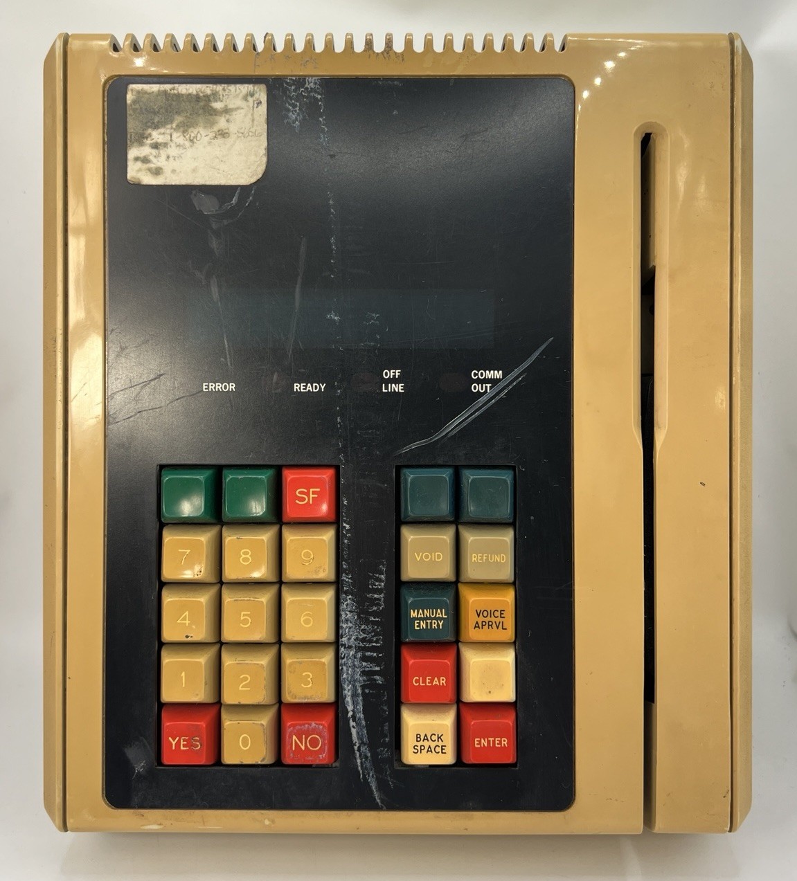 Vintage Datatrol Model 8641 Credit Card Authorization Terminal POS Untested