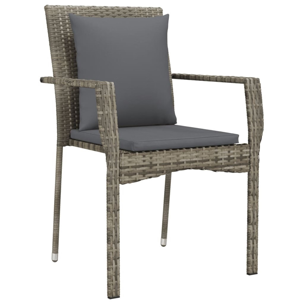 Garden Dining Set Grey