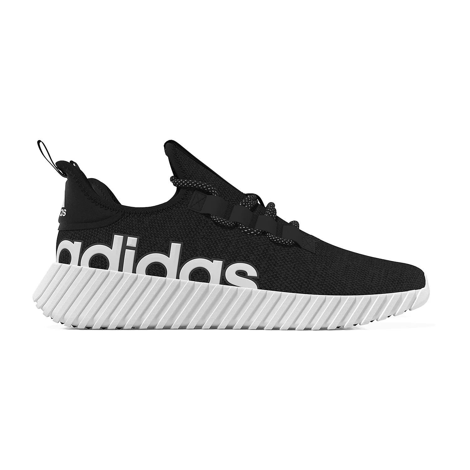 Adidas Kaptir 3.0 Athletic Running Shoes Black White Mens Size 12 New (IF7318)