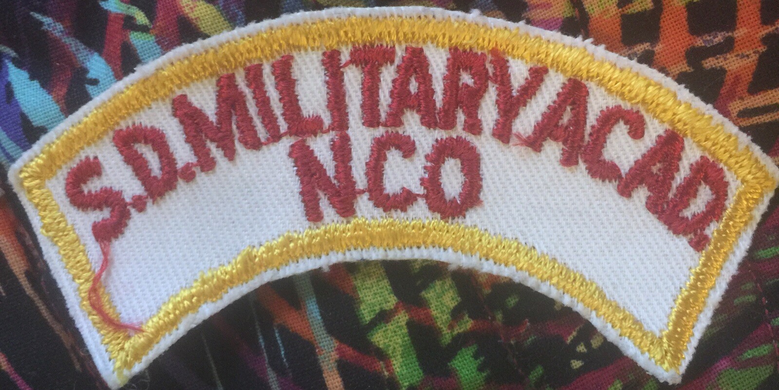 S.D. Military ACAD N CO Patch Sew On