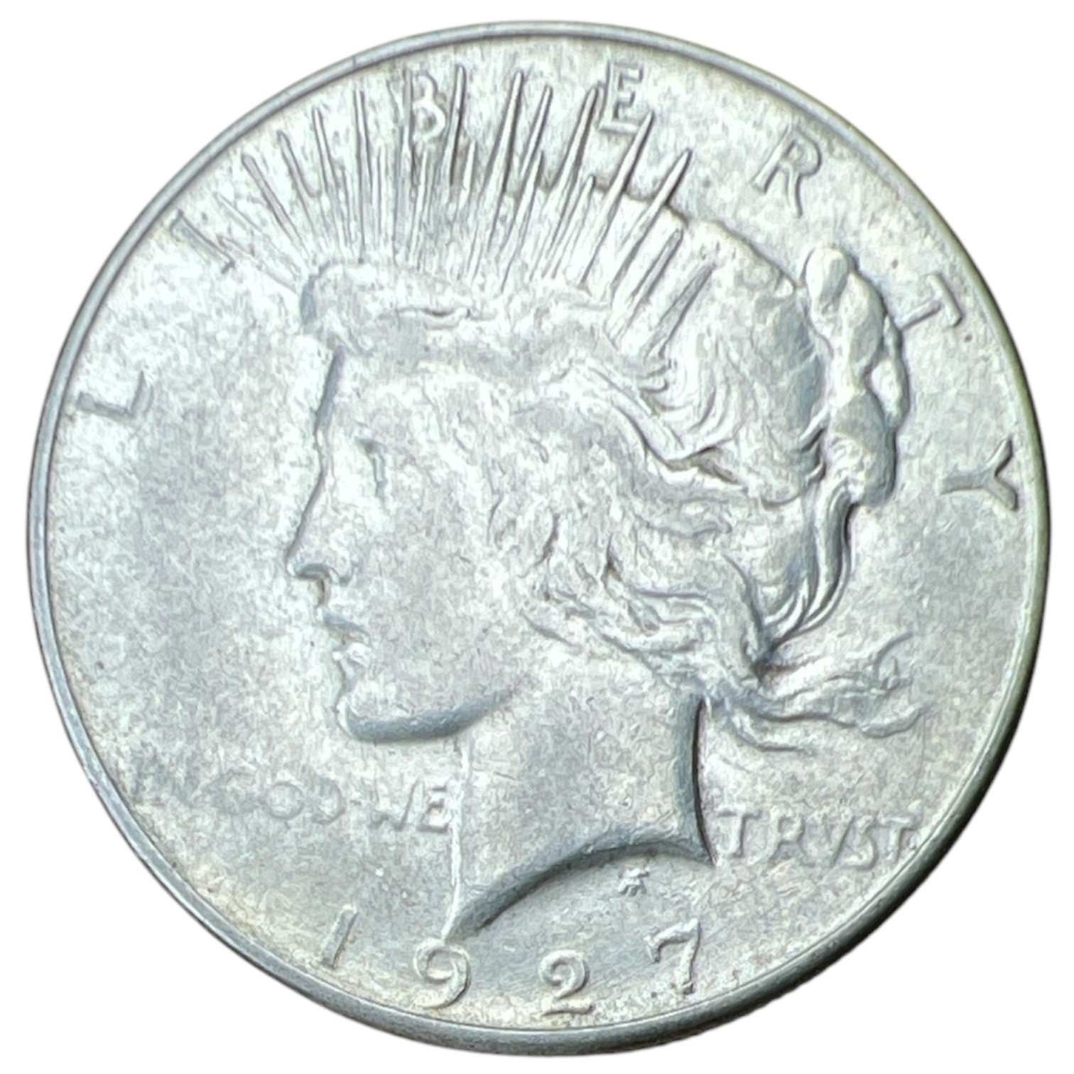 1927 S Peace Silver Dollar NA447