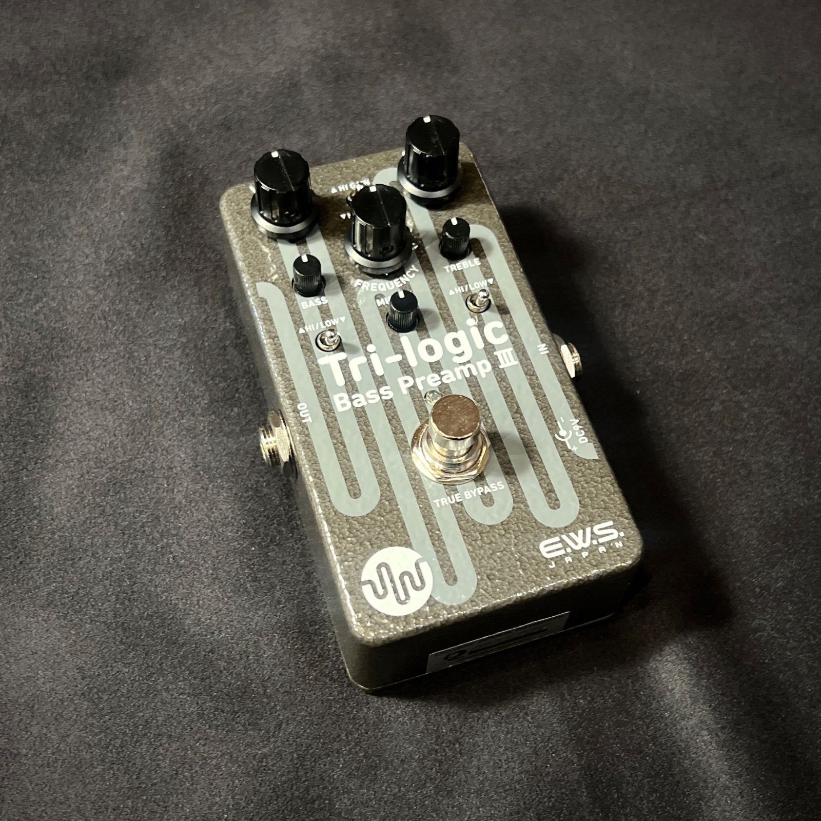 EWS Tri-logic Bass Preamp III Bass Guitar Preamp 3-band EQ Active/Passive Used
