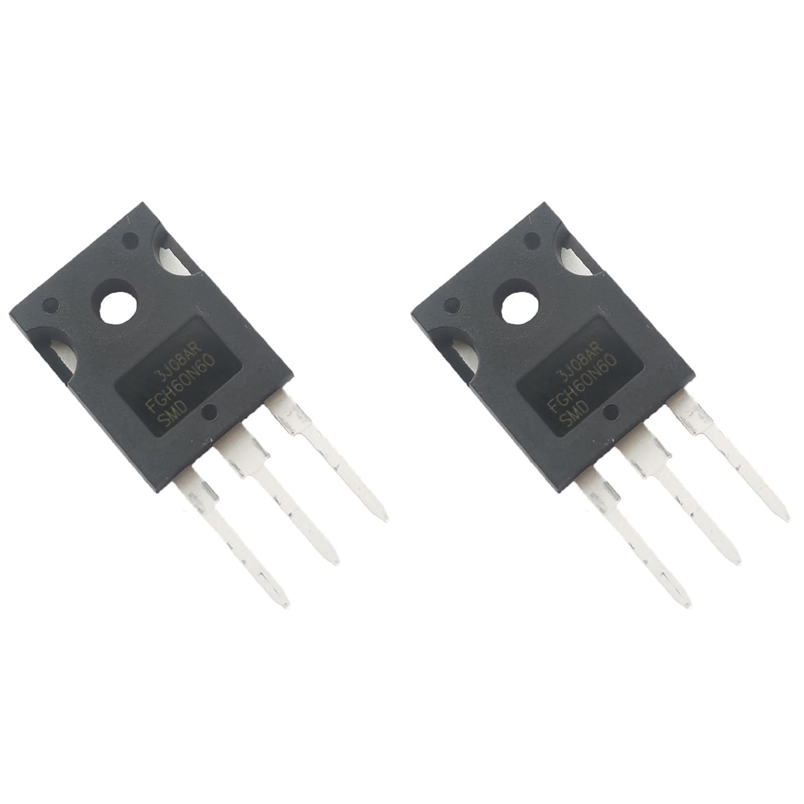 Bridgold 2pcs FGH60N60SMD G60N60 FGH60N60 60A 600V IGBT Diode，TO-247AB.