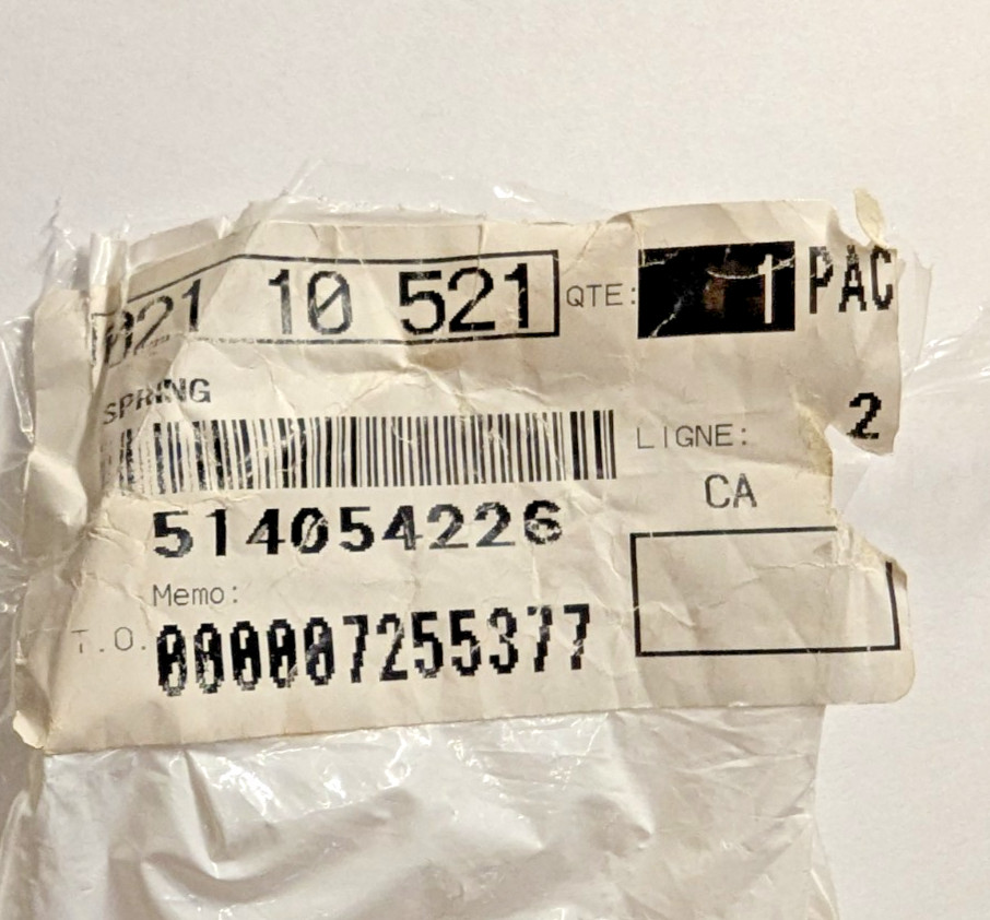 514054226 Can-Am/Ski-Doo OEM Spring