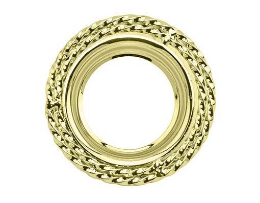 Lowrider Double Square Twisted Bottom Bracket Cup Gold. bike part ,