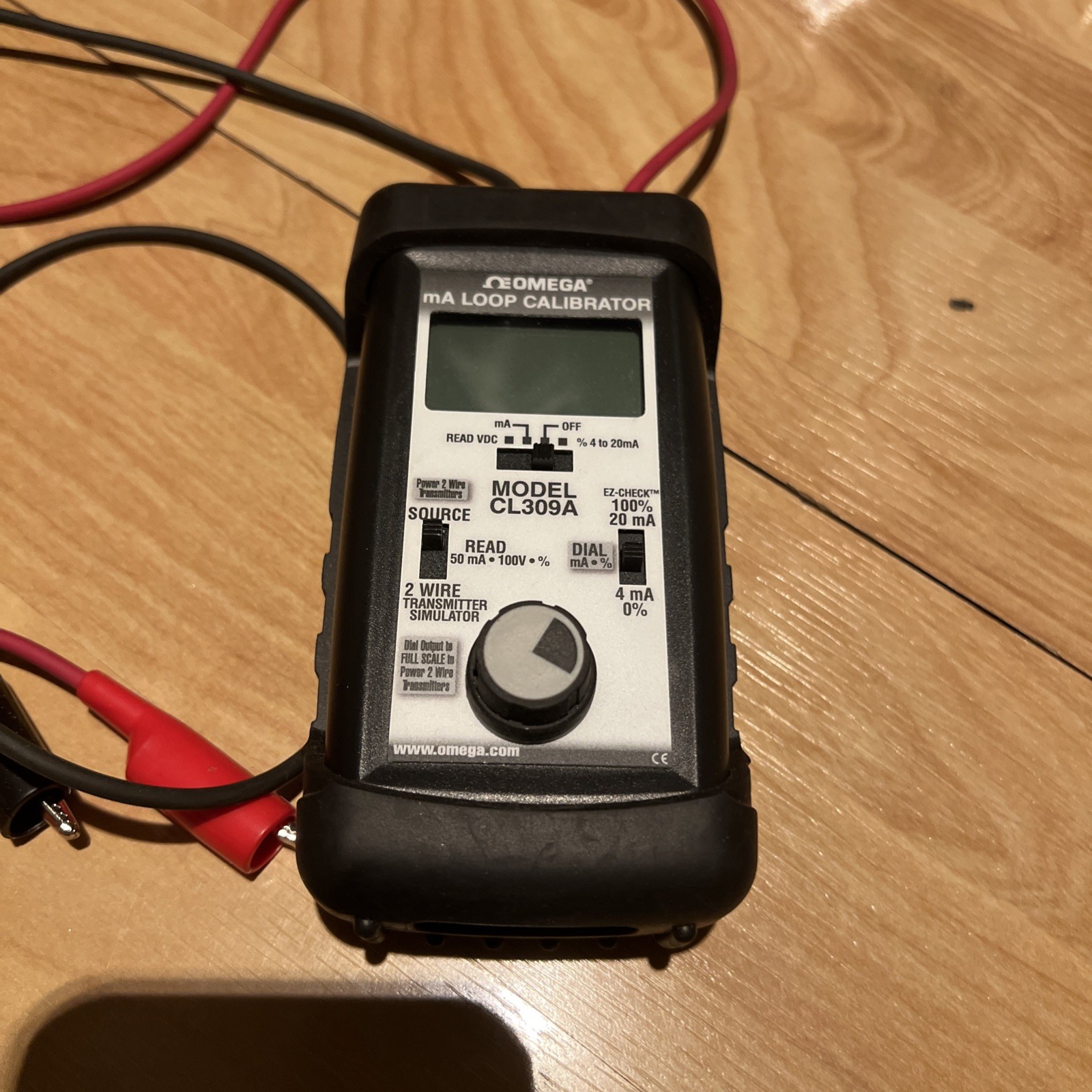 Omega mA Loop Calibrator CL309A Perfect Con 30 Days Warranty