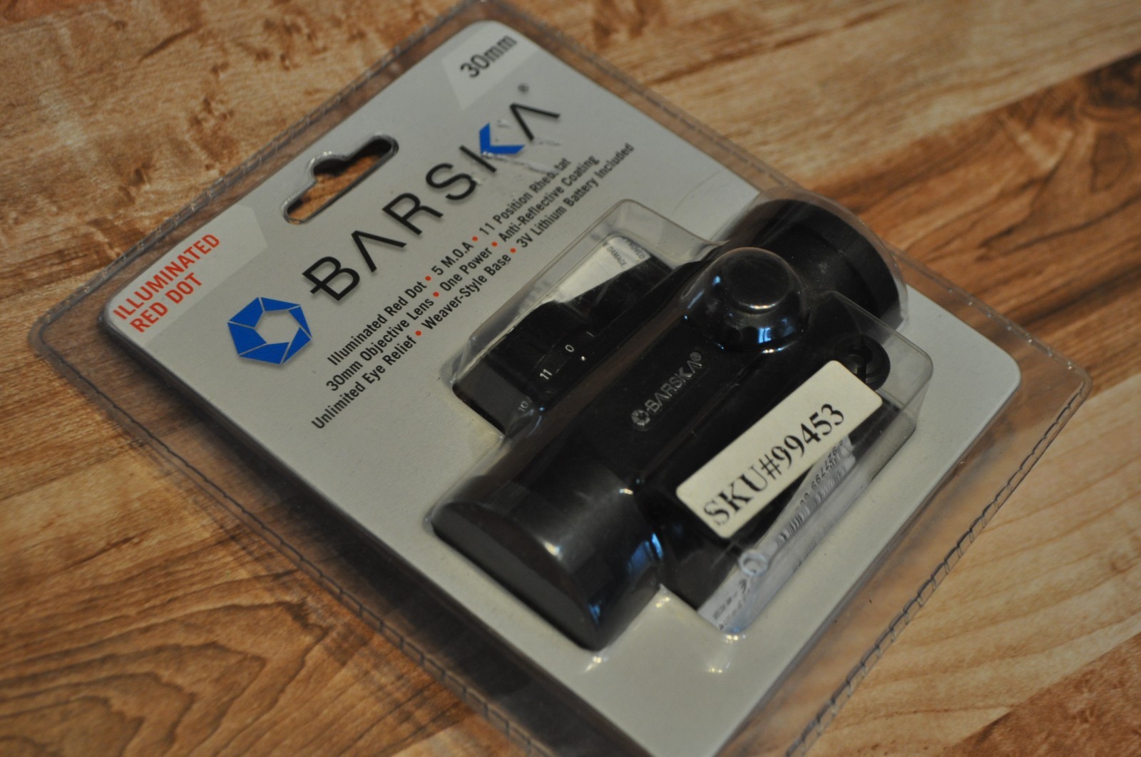 NEW Barska AC10329 1x 30mm Red Dot Scope SEALED