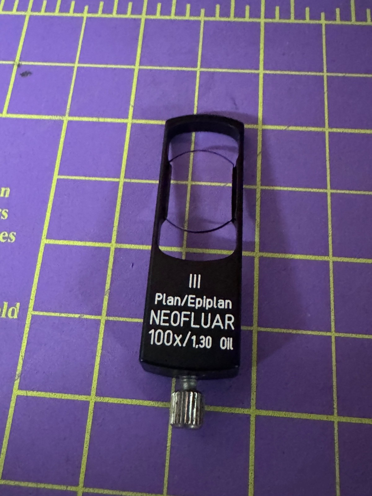 Zeiss III Plan/Epiplan NEOFLUAR 100x/1.30 Oil DIC Prism Slider  1033-911
