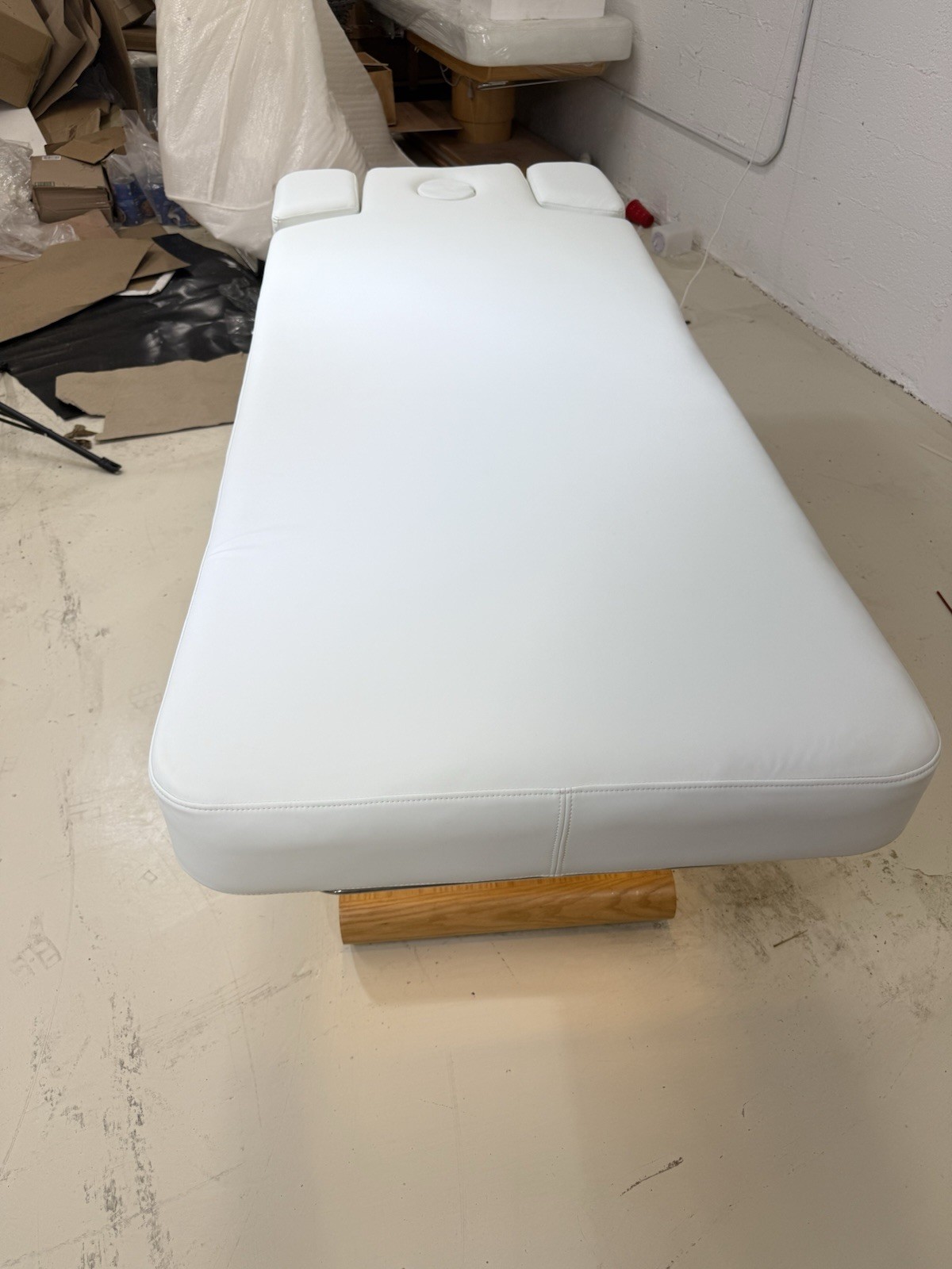Eyelash / Massage bed Professional White Heat Neon Automatic Adjustable
