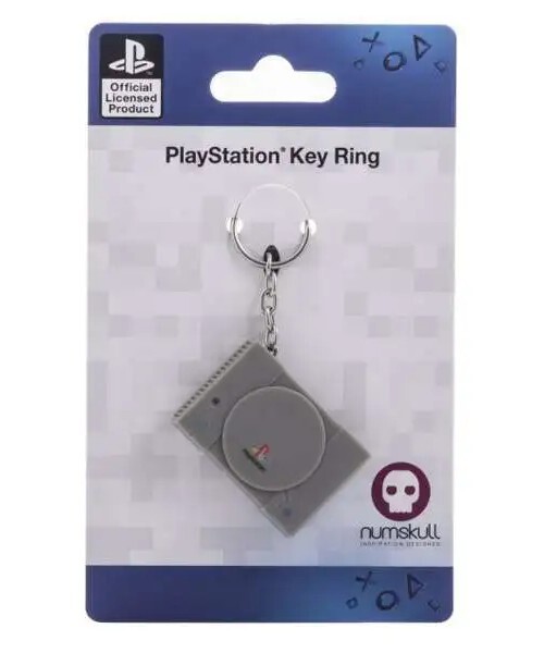 Official Sony PlayStation 1 and 2 Console Keyrings CHOOSE