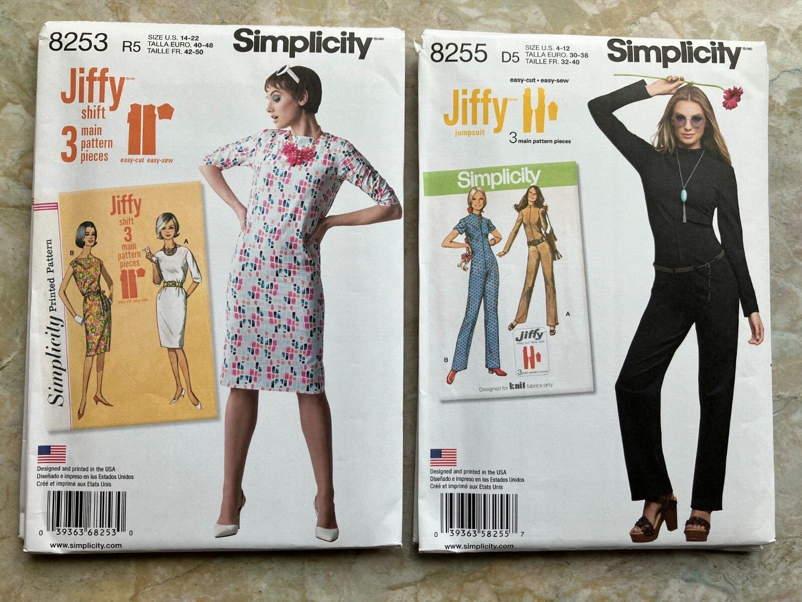 Simplicity Jiffy Womens Uncut Sewing Patterns