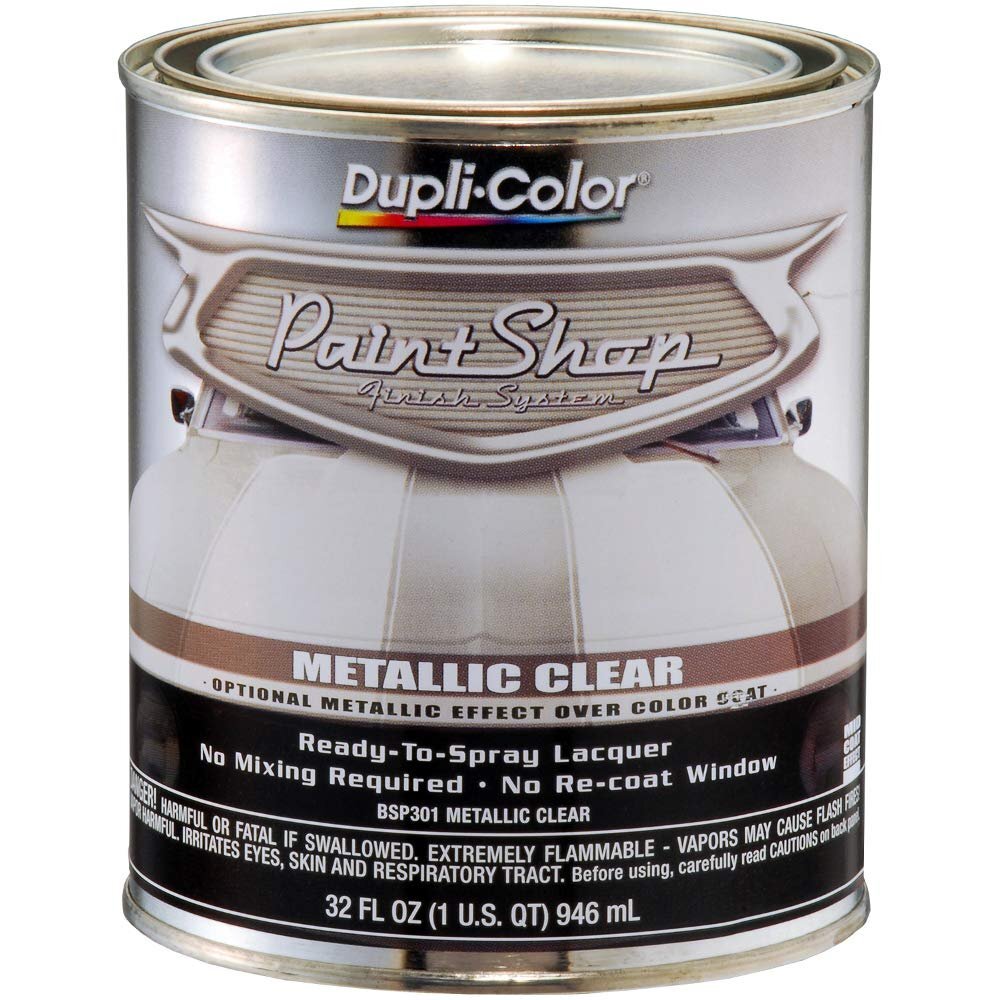 Dupli-Color BSP301 Paint Shop Finish System Base Coat – Metallic Clear - 32...