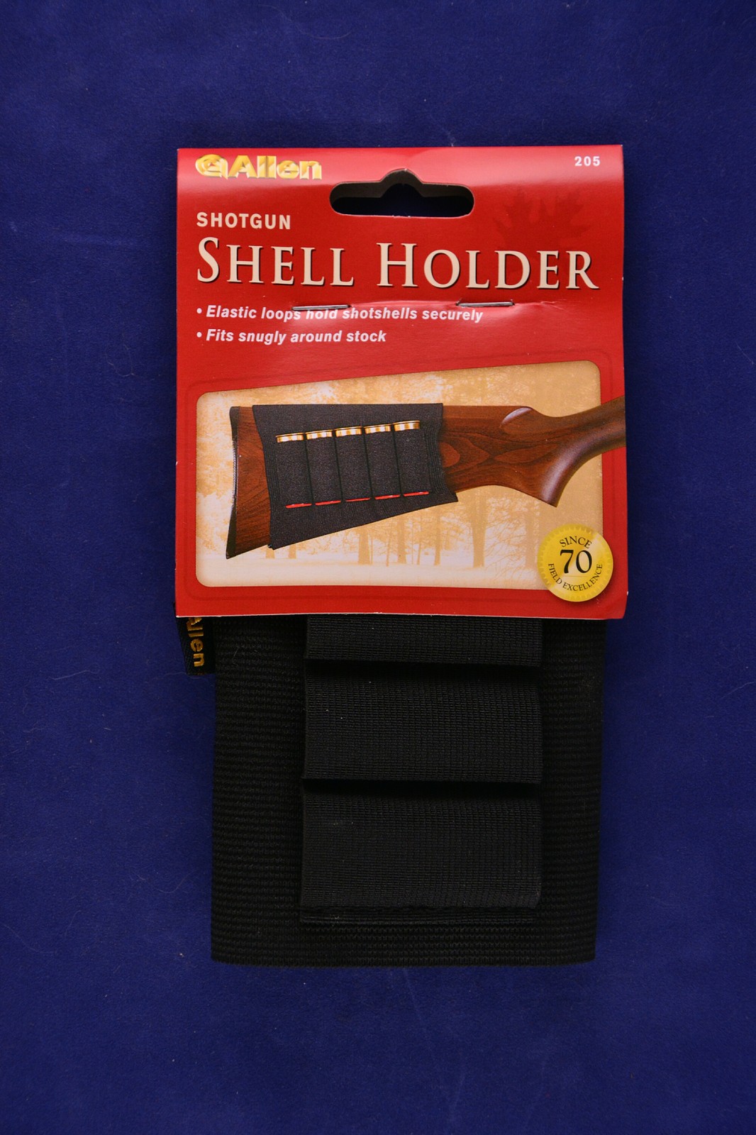 Allen Shotgun Shell Holder Stock Sock Holds 5 Shells