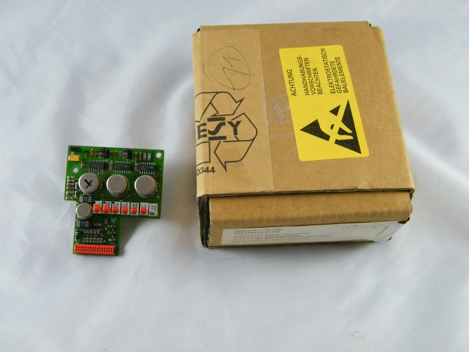 SIEMENS ~ VACUUM MEASURING BOARD ~ PART NUMBER 00300222-03 / 300222-03