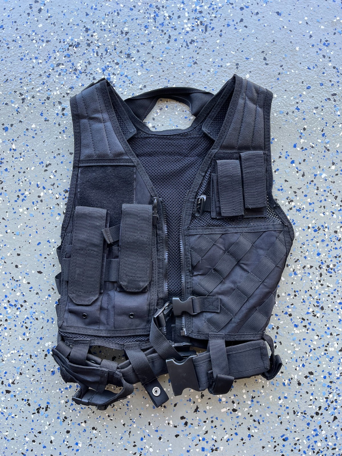 VISM Airsoft Kids Size XS S Children's Tactical Vest w/ Holster NcSTAR shooting