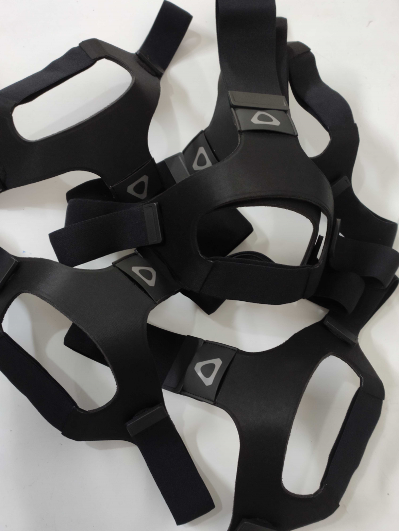 VR Game Head Strap Leather Breathable Replacement Headband for HTC Vive Washable