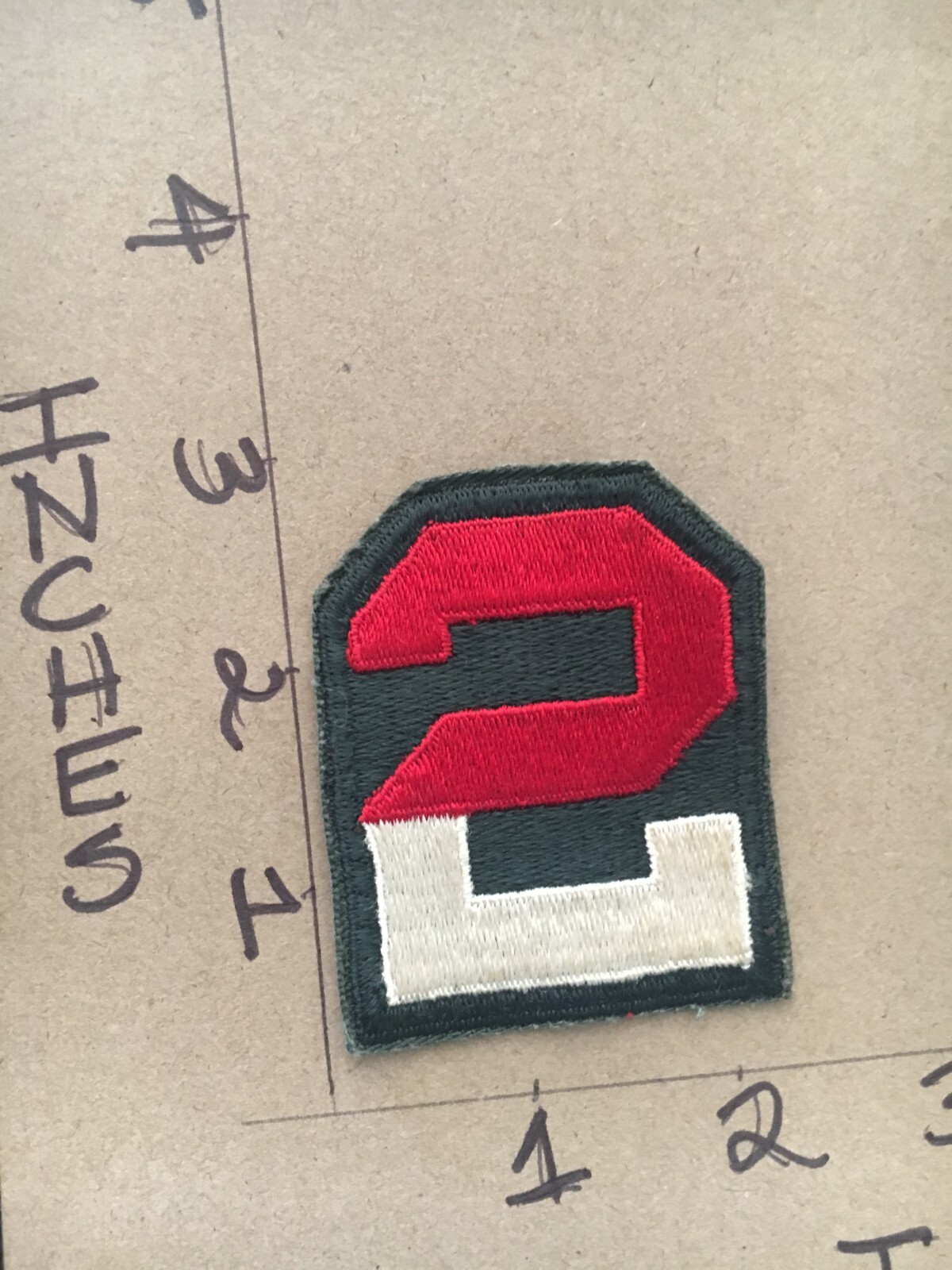 2nd US Army c/e AG Green Patch 4/24/25