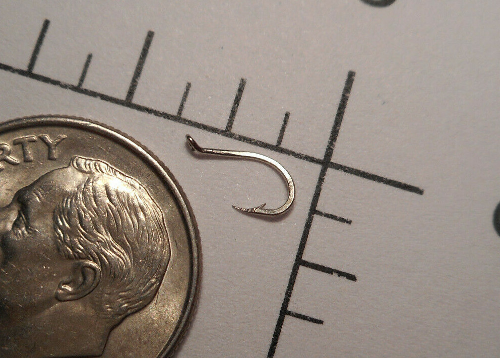 100 MUSTAD #15 TROUT EGG OCTOPUS Fly Tying BEAK HOOKS NICKELPLATED REV. 9263