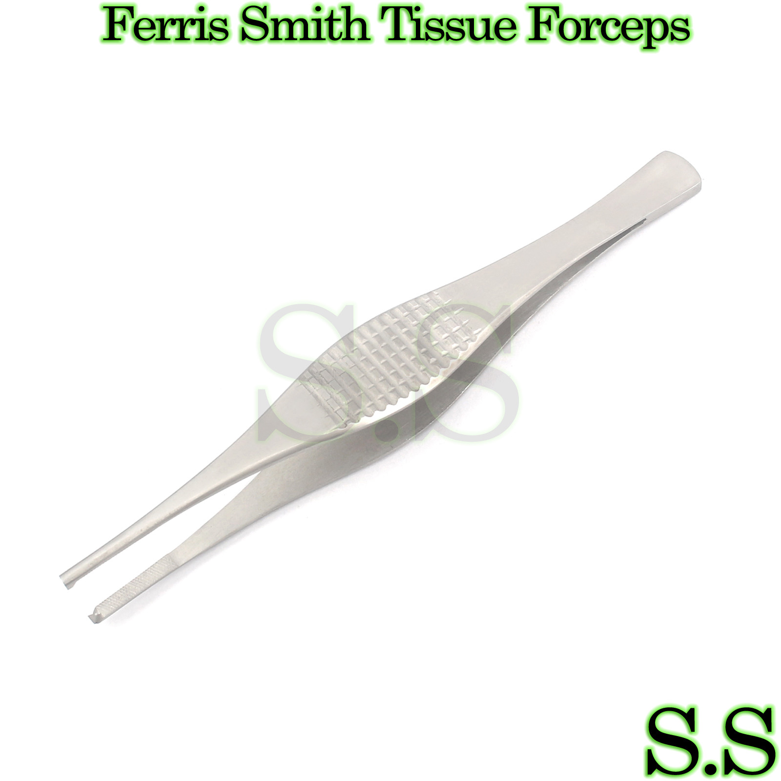 O.R Grade Ferris Smith Tissue Forceps 7" 1x2 Teeth