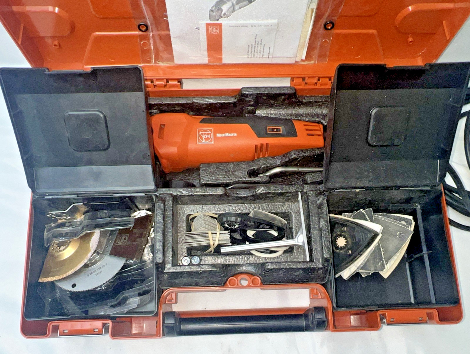 FEIN MultiMaster FMM 350Q Top Variable Speed Sanding and Scraping/Cutting