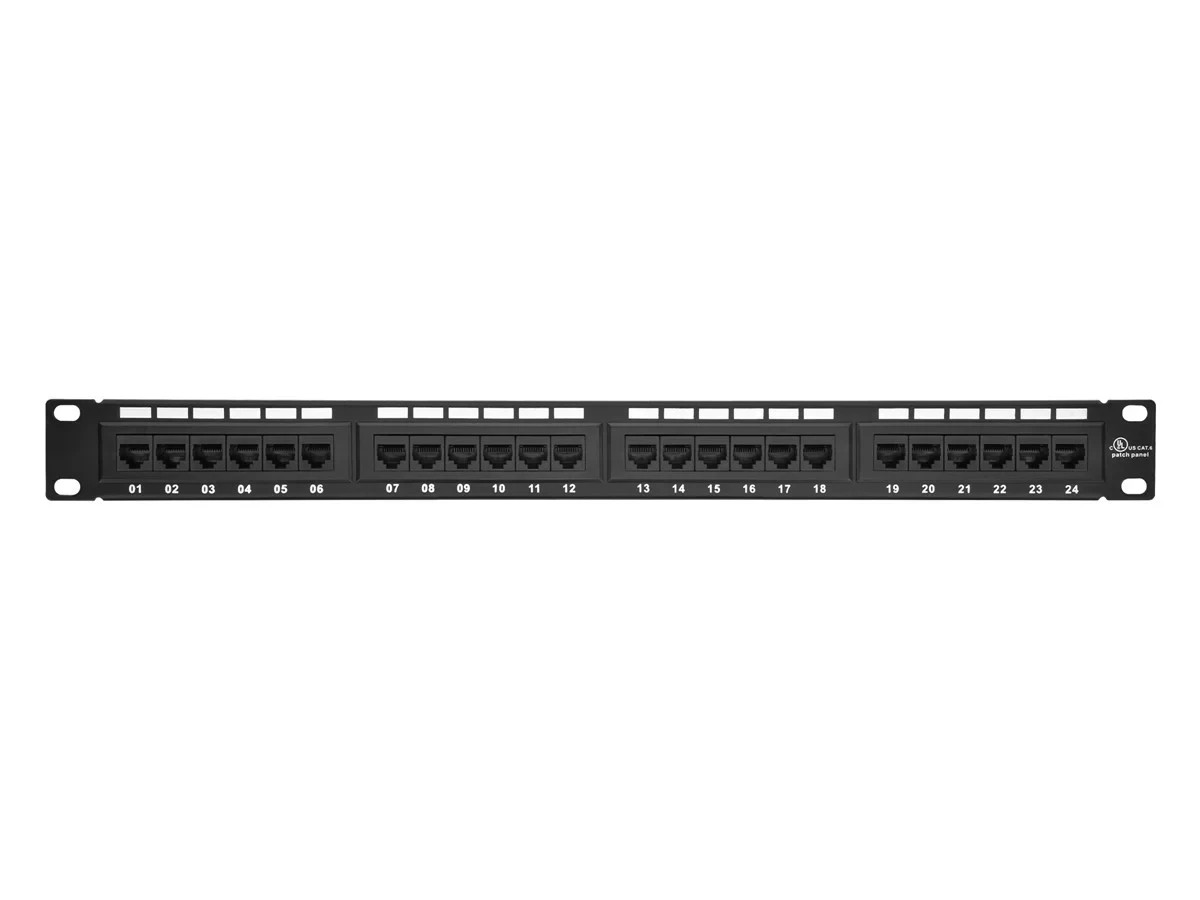 Monoprice 24-port Cat6 Patch Panel  (24P 2U) PID-7253 NIB