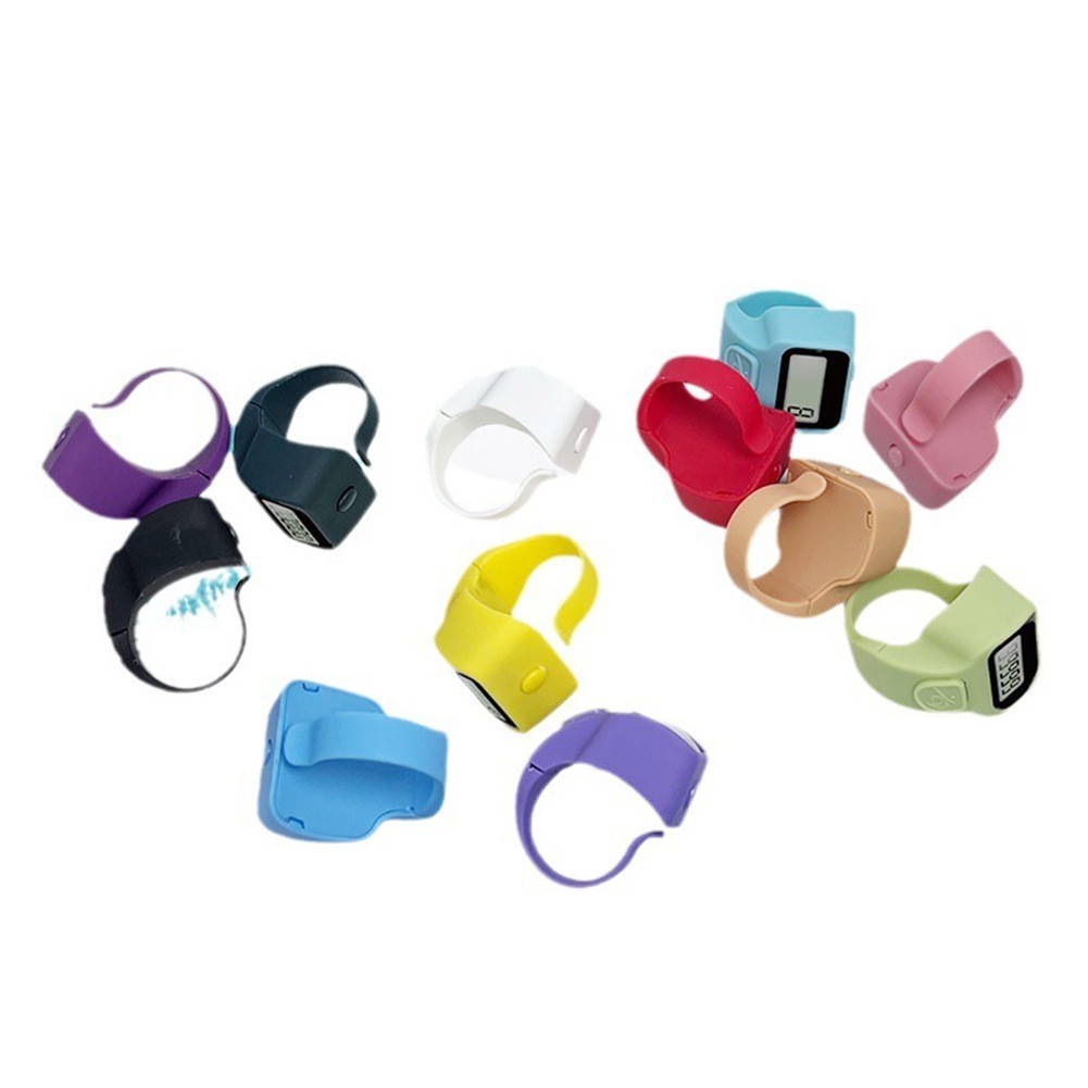 SILENT Button Handheld Electronic Counter with Ergonomic Design for Comfort