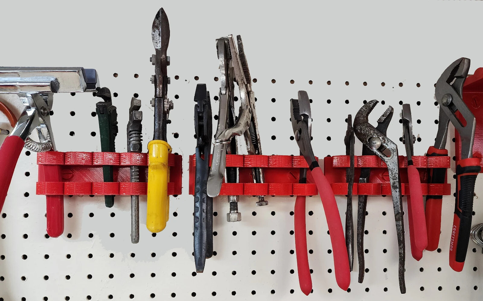 Tool Holder LARGE for Pegboard or Wall Organization. Discounts Available