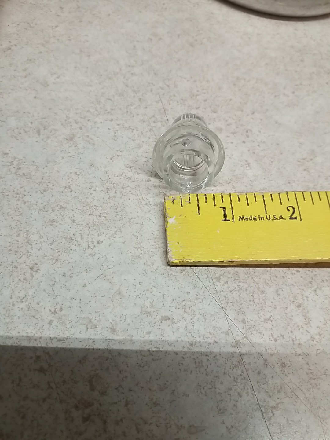 Armorware NOS COFFEE POT GLASS PERCOLATOR TOP REPLACEMENT SCARCE TABS - 3/4"