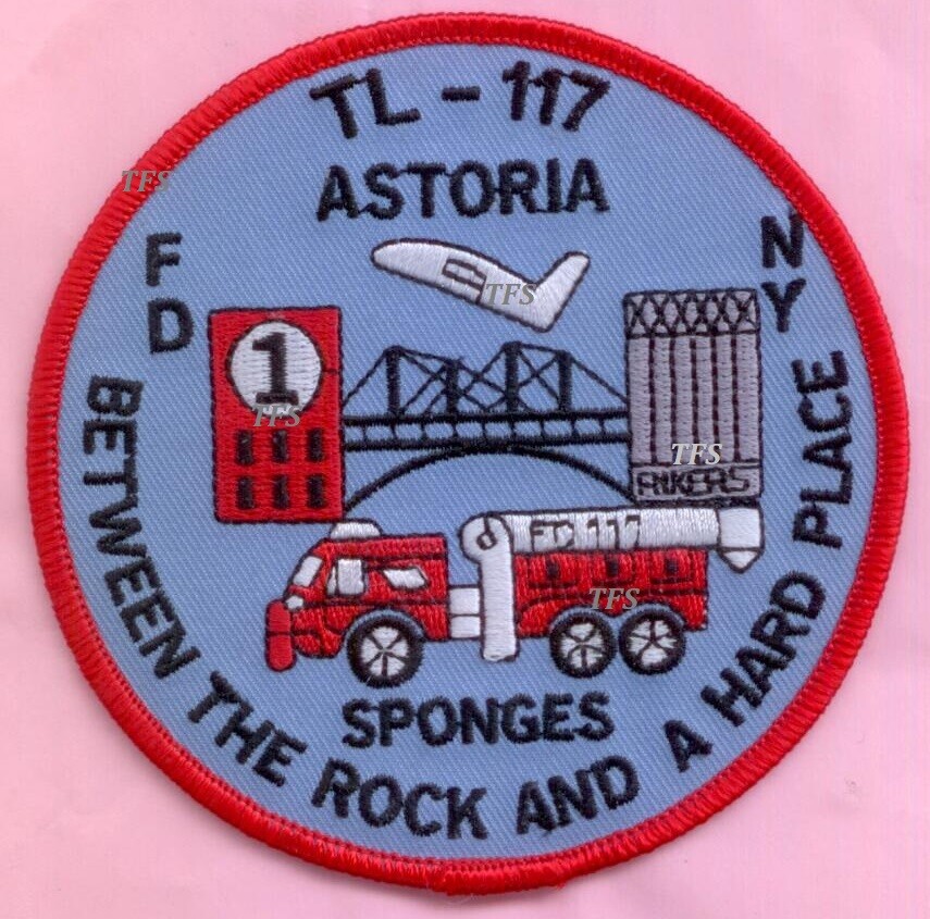 New York City Fire Dept Ladder 117 Patch