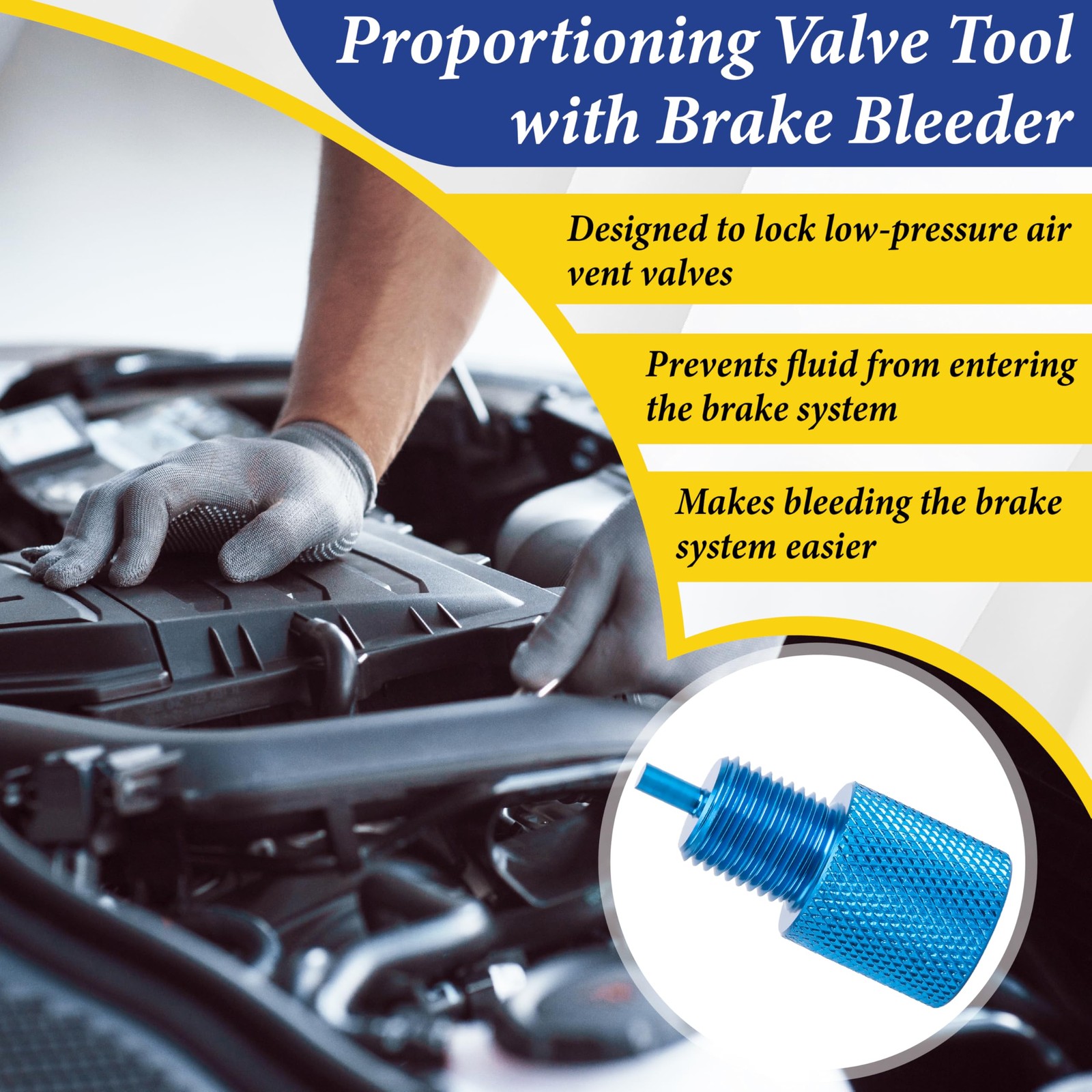 ecocstm Proportioning Valve Bleeder Tool, Brake Bleeder...