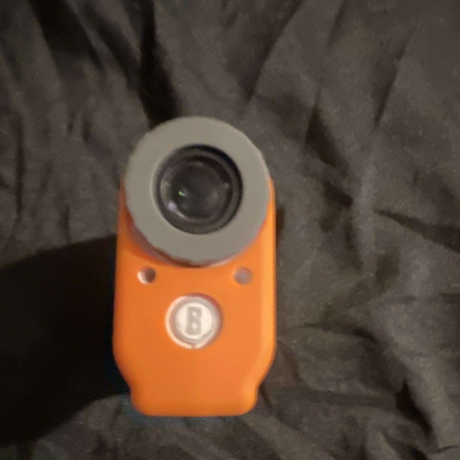 Bushnell Golf Laser Rangefinder Gray/White with Orange Protective Case