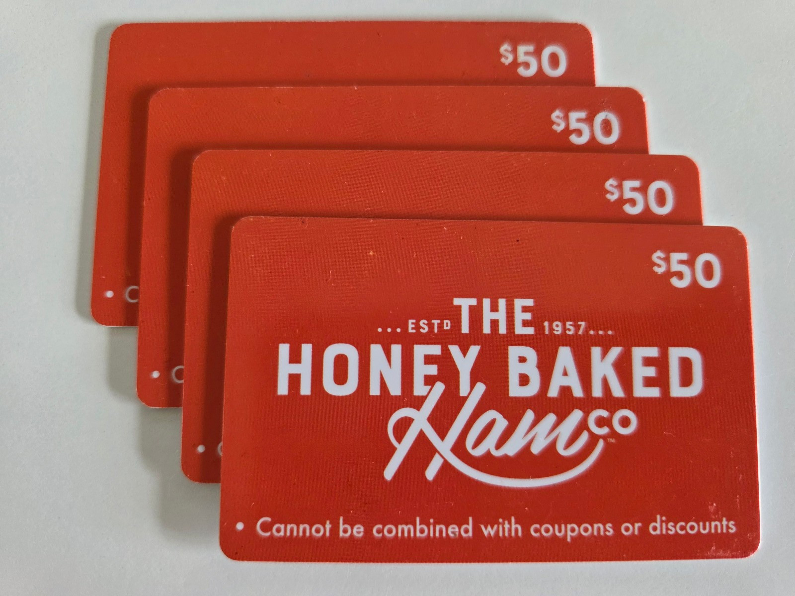 $205 Honeybaked Ham Gift Card Free Shipping!