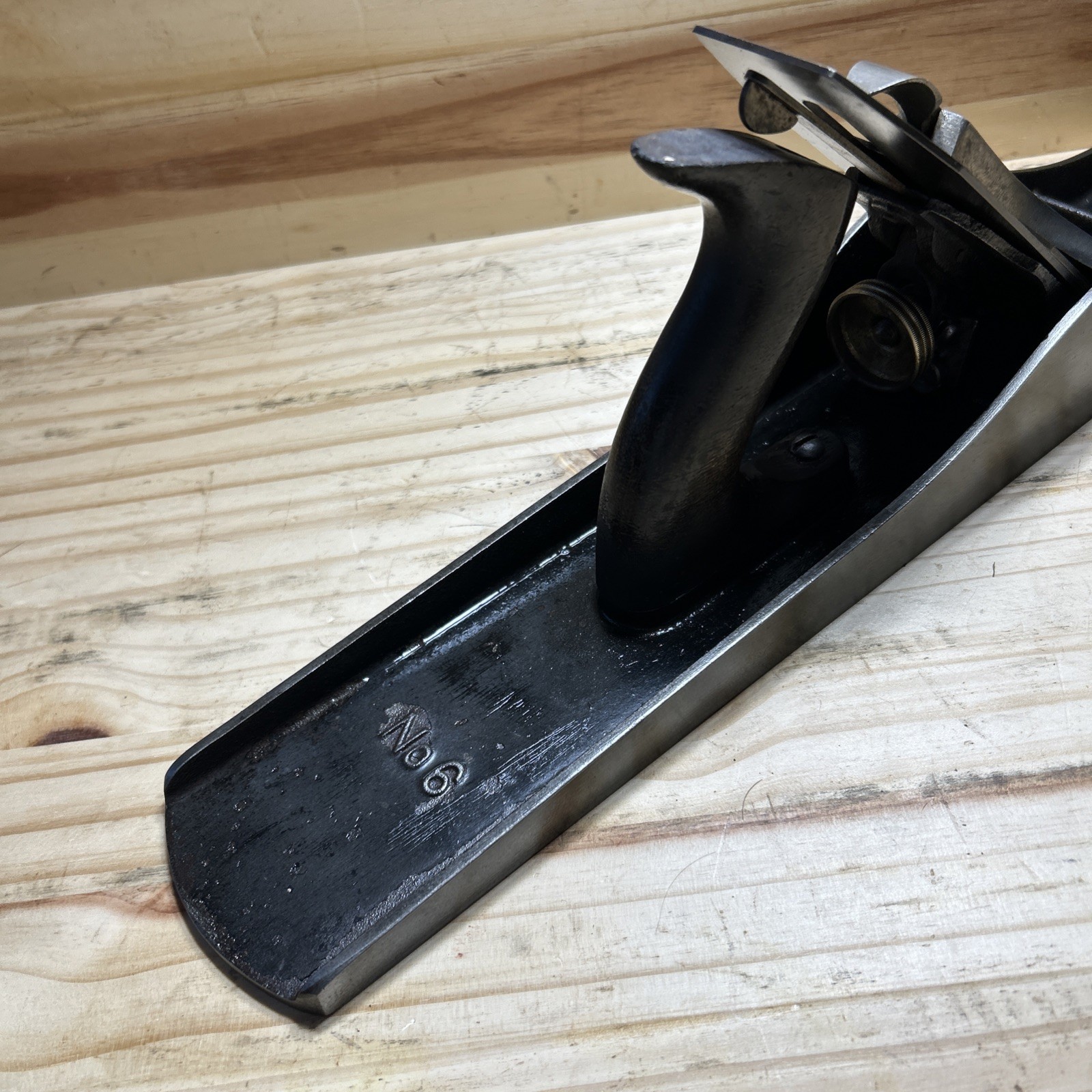Stanley Bailey 6 Plane Vintage High Knob Corrugated Bottom