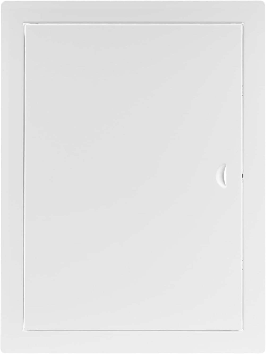 10 X 14 Inch Metal Access Panel for Drywall - White Rectangular Plumbing Access