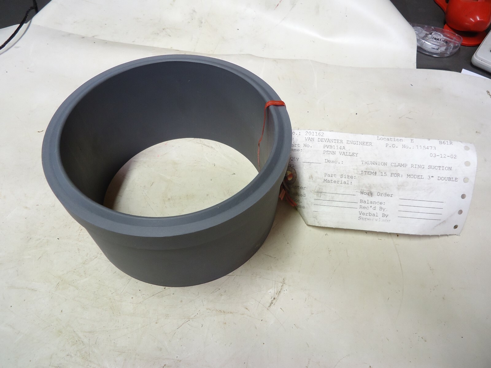 Penn Valley PVB114A Trunnion Clamp Ring Discharge 3" Double