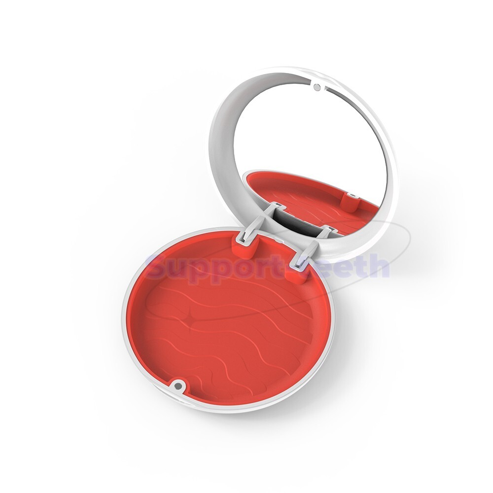 Dental Retainer Box Orthodontic Denture Storage Container Mouth Guard Organizer
