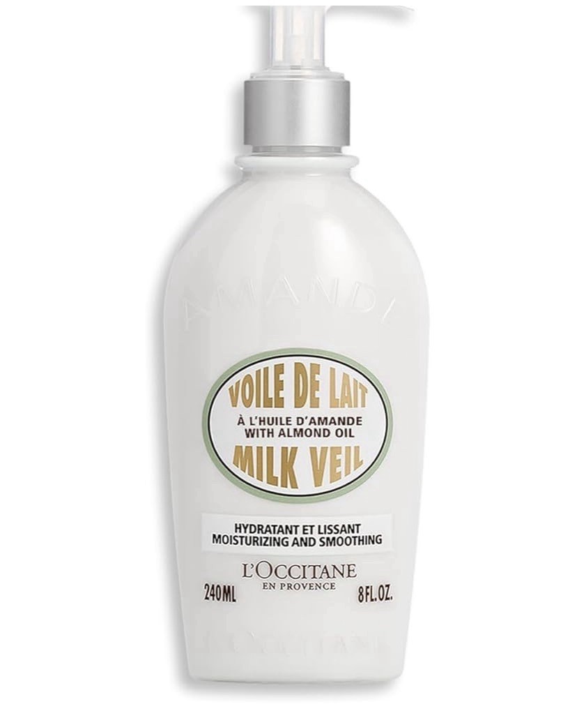 Almond Milk Veil by L'OCCITANE 240ml/8oz Body Lotion NEW Pump