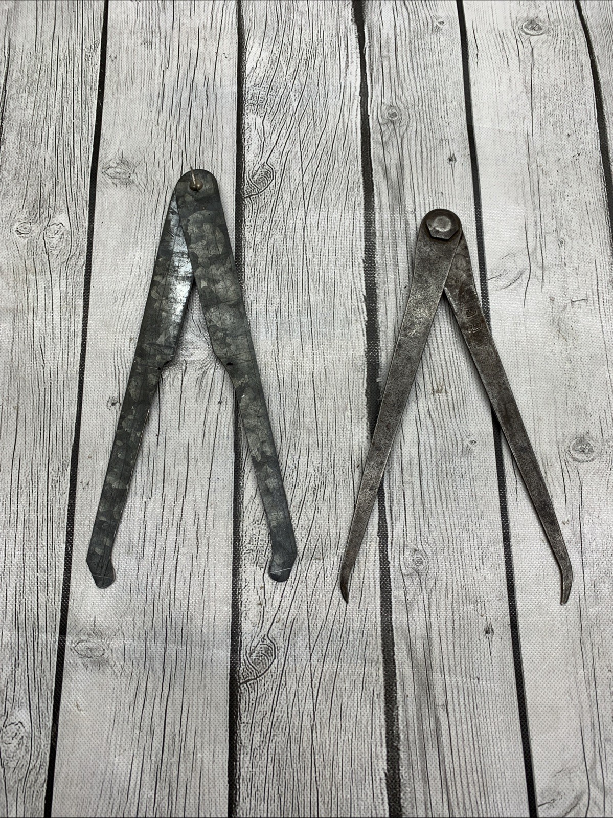 Vintage Flat Leg Firm Joint Inside Caliper- Lot Of 2