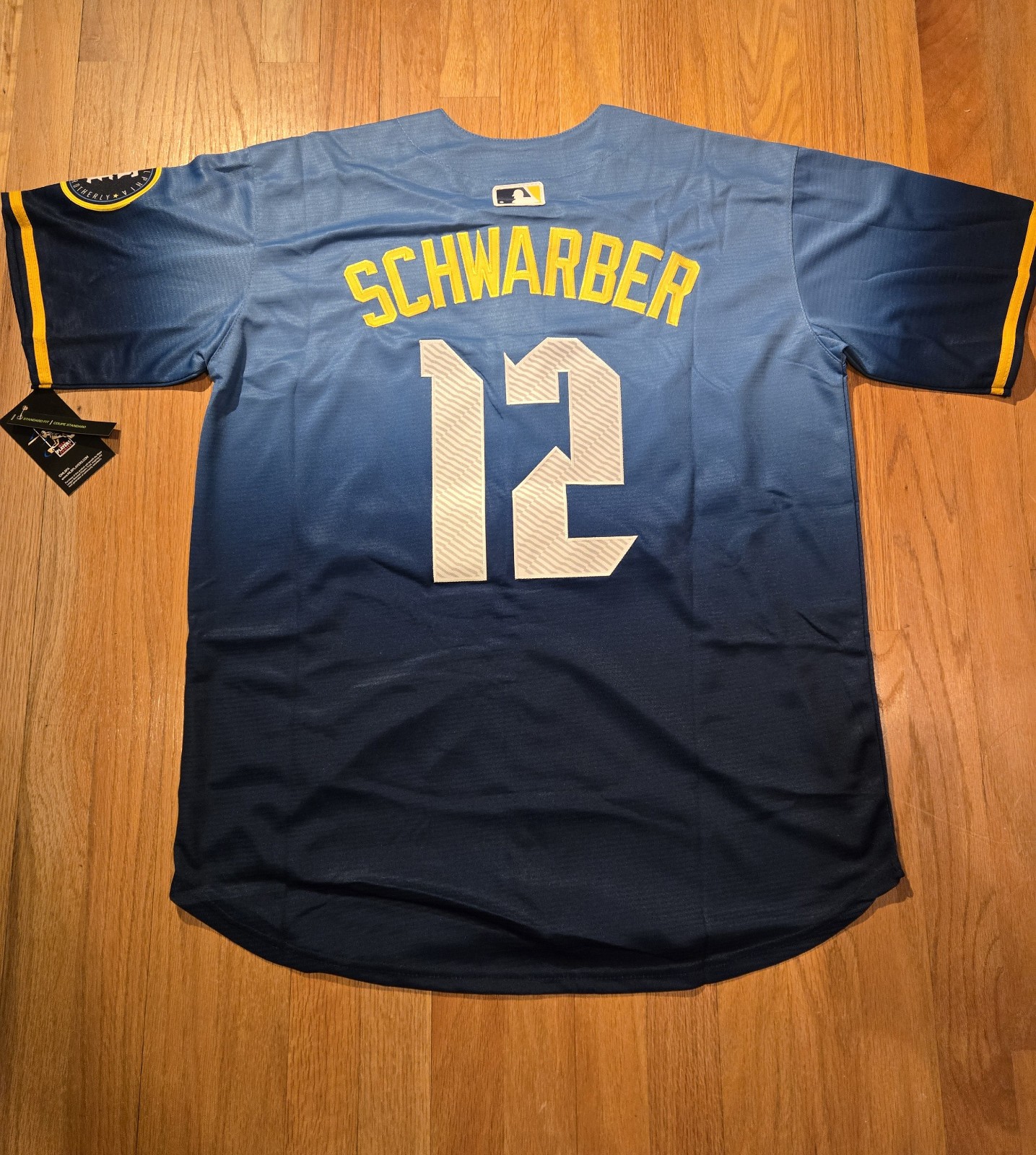 adult size philadelphia phillies 12 kyle schwarber S-2XL new stitched city