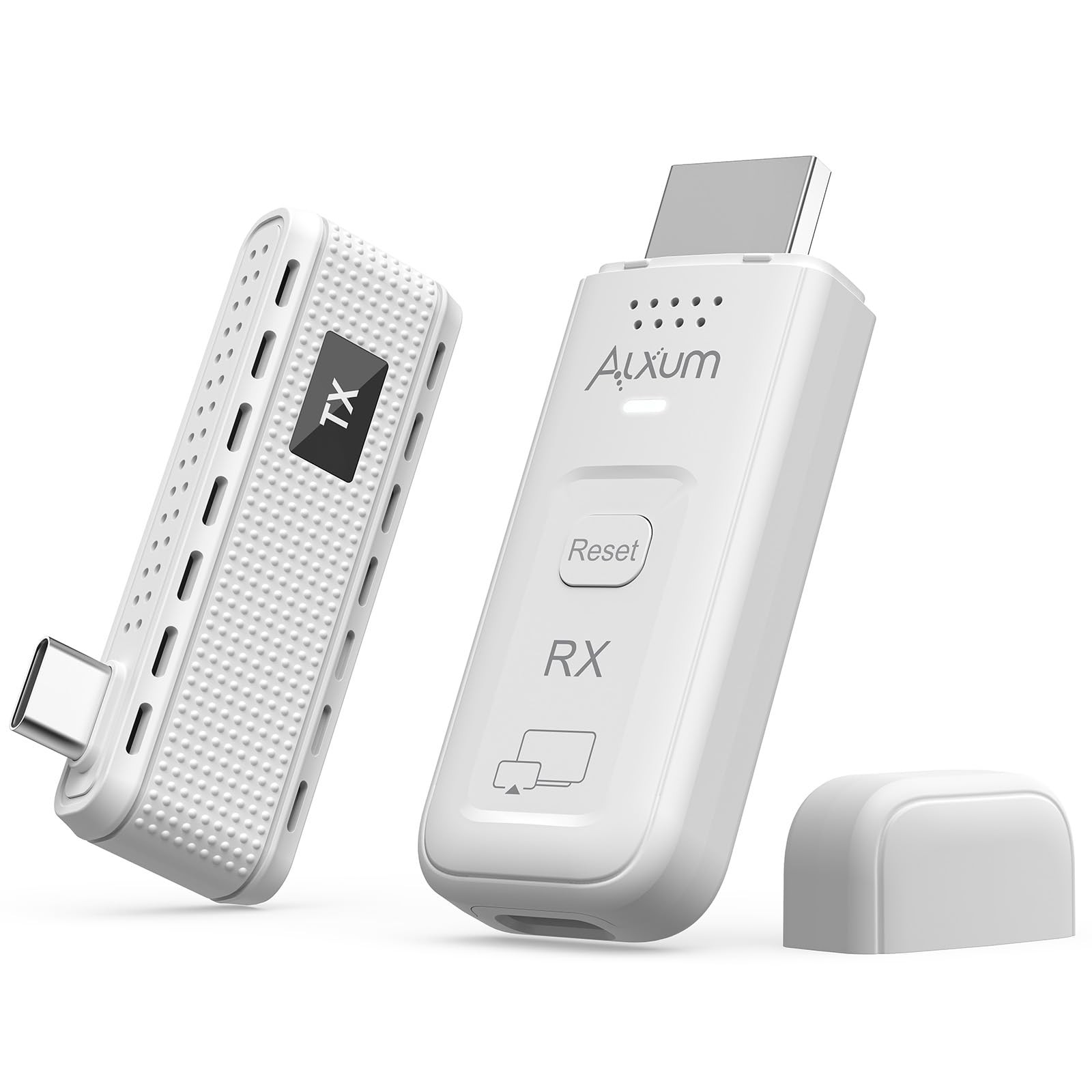 USB-C Wireless HDMI Transmitter & Receiver, 2-in-1 Kit: Plug & Play & AirPlay...