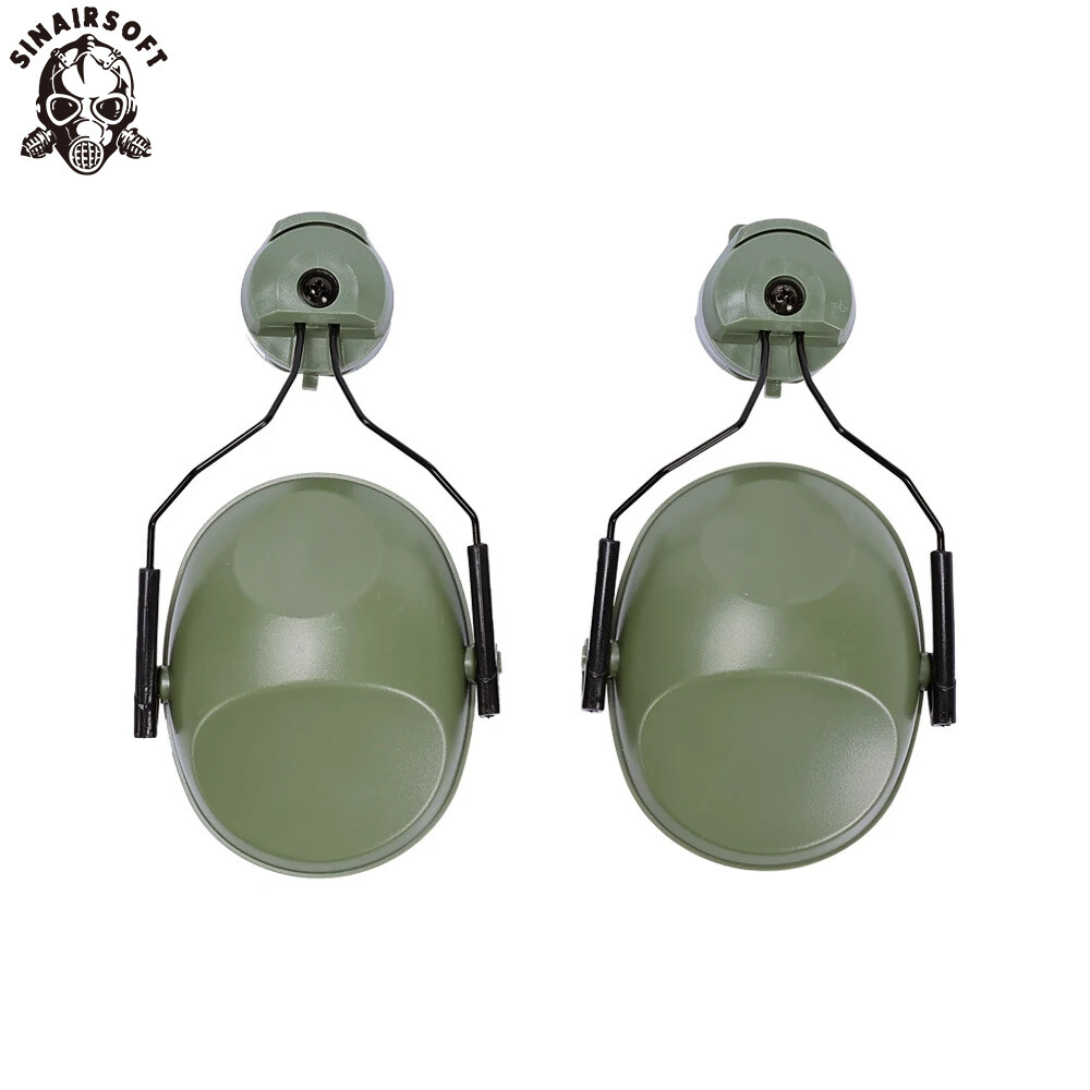 Tactical Helmet Headset Noise Reduction Hearing Protect Earmuffs for FAST Wendy