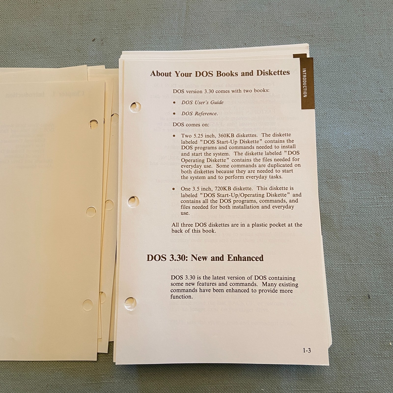 IBM Disk Operating System Version 3.30 Reference 1st Ed. 1987 Programming Family
