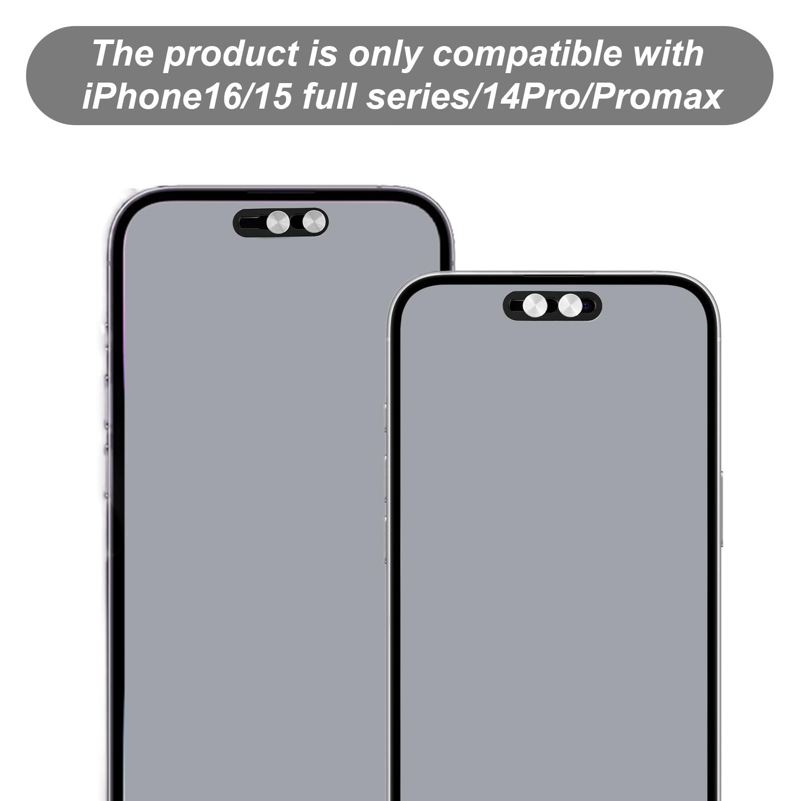 2pcs Front Camera Covers, Durable Phone Front Camera Cover Privacy Protector ...