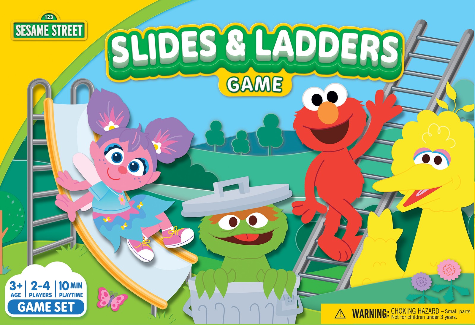 MasterPieces - Sesame Street - Officially Licensed Slides & Ladders Board Game