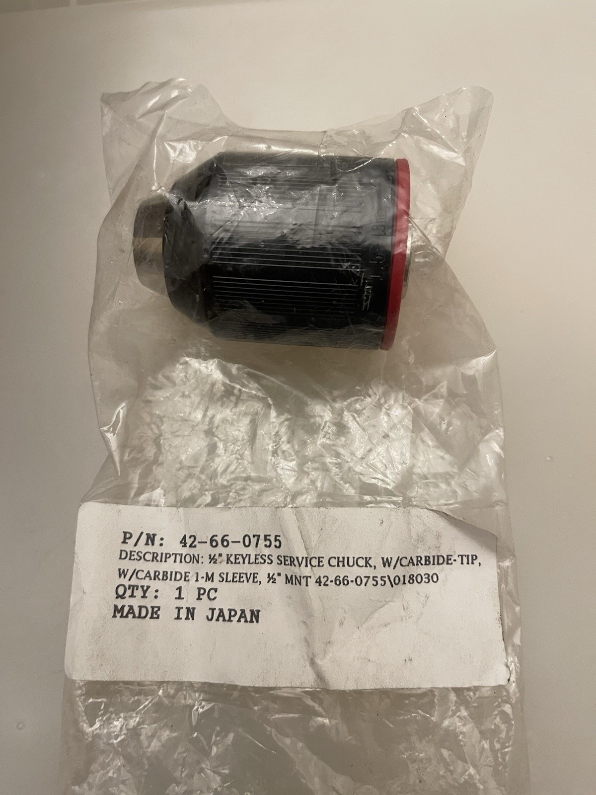 NEW GENUINE MILWAUKEE KEYLESS CHUCK 42-66-0755 REPLACES 48-66-1575 & 42-66-0755