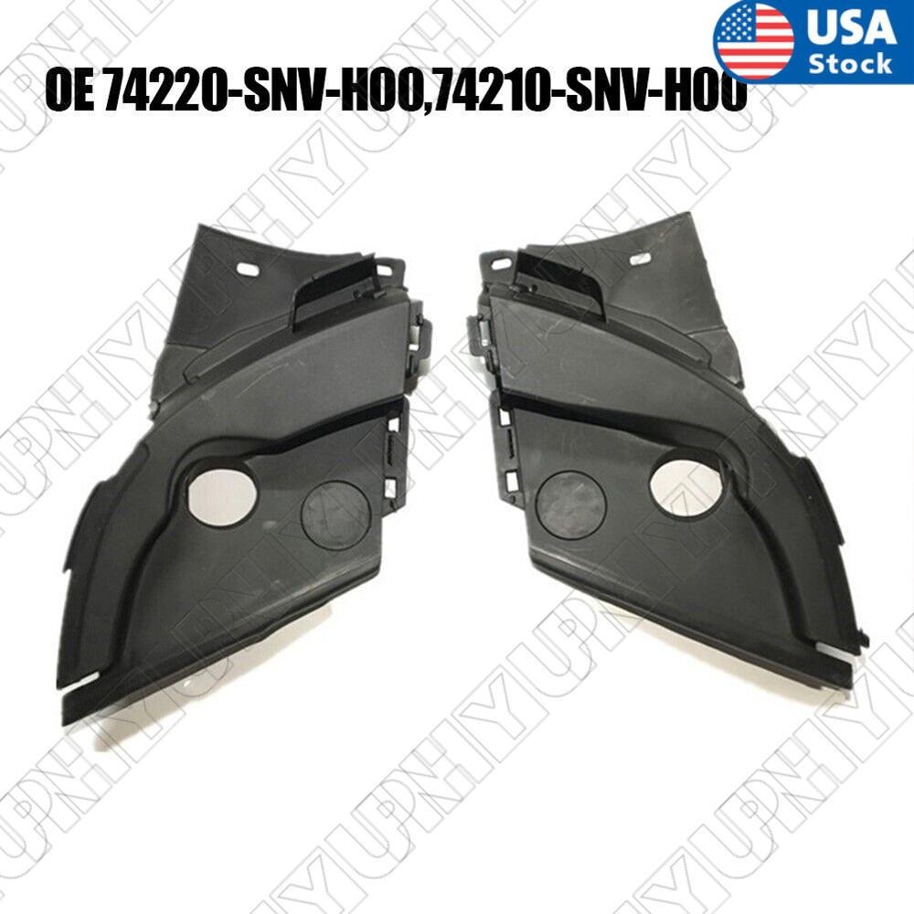 #74210-SNA-A00 74220-SNV-H00 Wiper Arm Trim Cover Panels For Honda Civic 2006-11